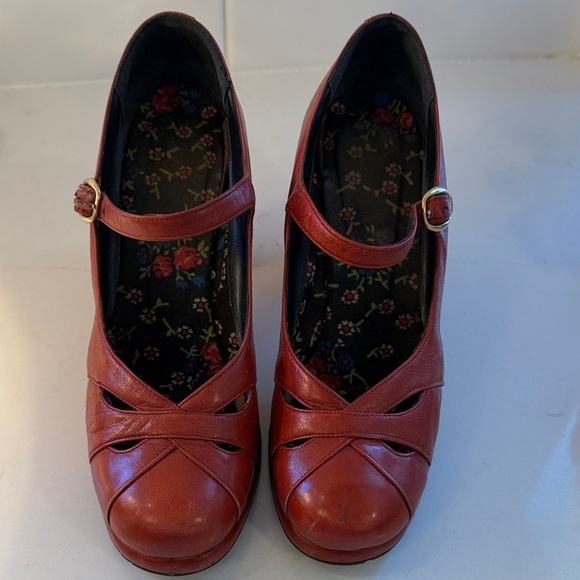 S.R.O. d’miguel Mary Jane Women's Vintage Retro Heels - Picture 3 of 16